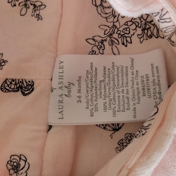 Baby Girls 3-6 Months Laura Ashley Snowsuit - Picture 4 of 5